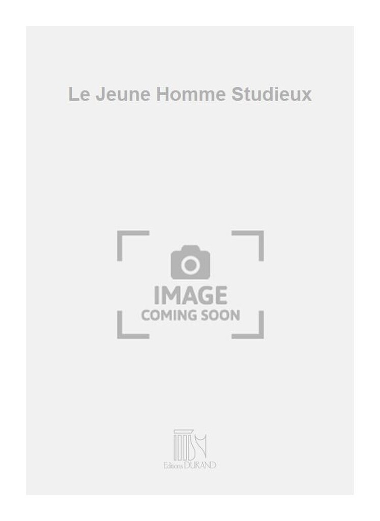 Le Jeune Homme Studieux